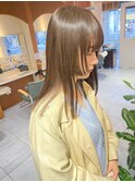 シアーベージュ×シークレットハイライト