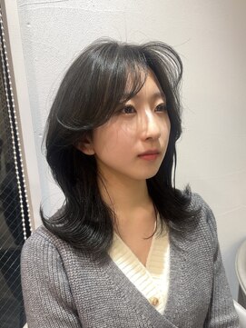 ロンドエニカ 大宮(Lond enika) イメチェン外ハネボブ美髪×ブリーチなしレイヤー韓国[大宮]