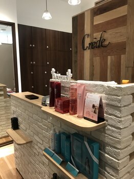 クレーデ(Crede)の写真/女性ならではの視点で「カワイイ」をつくる♪あなたに一番似合うスタイルを叶えてくれるサロン☆