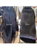 【AnFye】艶髪縮毛矯正のBefore&After♪