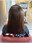髪質改善ストレート