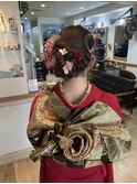 振袖　ヘアアレンジ
