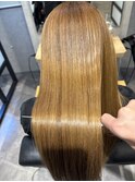 丸型◎髪質改善カラーで作るアッシュベージュ[稲毛駅/白髪染め]