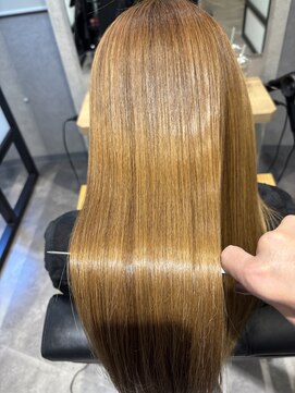 ハクバイジェービー 稲毛(hak by jb) 丸型◎髪質改善カラーで作るアッシュベージュ[稲毛駅/白髪染め]