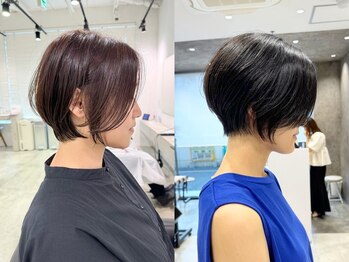 ビブ(VIV)の写真/【3回目までOK!カット+Aujuaトリートメント¥5000】どこから見てもキレイなシルエットを作ってくれる♪