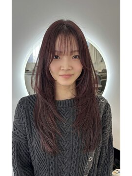 レイヤーカット×小顔カット【梅田/茶屋町/レイヤー】