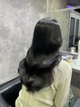 メゾンセブンルックス 宇都宮簗瀬店(Maison 7LOOKS)&nbsp;艶感たっぷりダークトーン！《艶カラー/ブルーブラック》