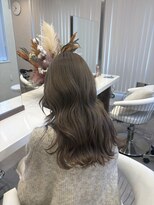 エトル バイ コムマティス 恵比寿駅前店(etre by comme Matisse)&nbsp;透明感オリーブグレージュ［恵比寿駅/髪質改善/レイヤーカット］