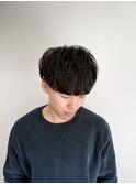 緩めシャドウパーマ