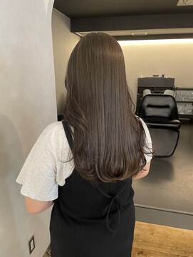 ユッカ 梅田(YUCCA) 【YUCCA】大人可愛い/ロング/olive beige