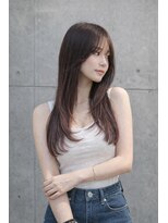 アグ ヘアー ロジェット 松本桐店(Agu hair rojet)&nbsp;チェリーピンク×ワンカールローレイヤー