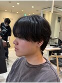 丸くなりすぎないテテ風韓国シースルーマッシュ