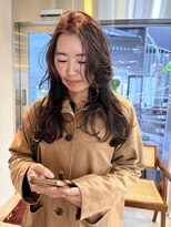 パープル(PURPLE) ロングレイヤー/ロングヘア/レイヤーカット