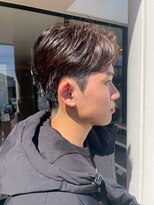 ヘアーアンドエステ ハラダ 滝ノ水店(Hair&Esthe Harada)&nbsp;メンズ/フェザーパーマ/センターパート