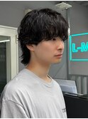 ニュアンスパーマ/フェザーパーマ/メンズ/ダウンパーマ