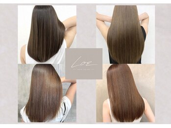 ロエ(LOE)の写真/髪質改善で憧れの美髪へ!ダメージ補修でうるツヤ体験をあなたに★