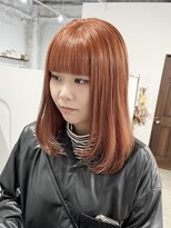 アオゾラヘアーカミノウラ(AOZORA HAIR kaminoura)&nbsp;オレンジデイズ　ブリーチ　ダブルカラー　毎日が特別な日になる
