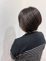 ミント(mint.)&nbsp;大人可愛い＊ショートボブ※アッシュベージュ＊十条