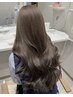ブリーチなしで叶う透明感ダブルカラー