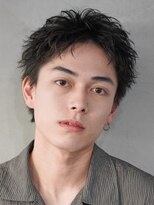 バイフィフス 原宿/表参道(by fifth)&nbsp;原宿シャドウパーマニュアンスパーマフェザーショートゆるめ黒髪