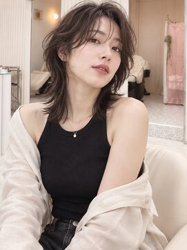 ユイマァル 岡山(YUIMARL) ウルフパーマ★20代30代40代岡山★髪質改善★顔周りレイヤー