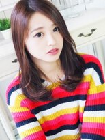 ヘア ジュレ ドゥ(hair jurer deux)&nbsp;【ヘアジュレドゥ 花井】 フォギーベージュで可愛いセミディ☆