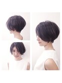 大人ショートボブ