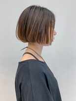 テトヘアー(teto hair)&nbsp;bob(前下がりボブ、グラデーションカラー、グレージュ)