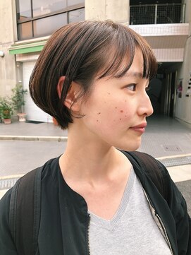 カフネ(CAFUNE) オリーブベージュ ショートヘア