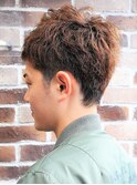 外国人風メンズショート