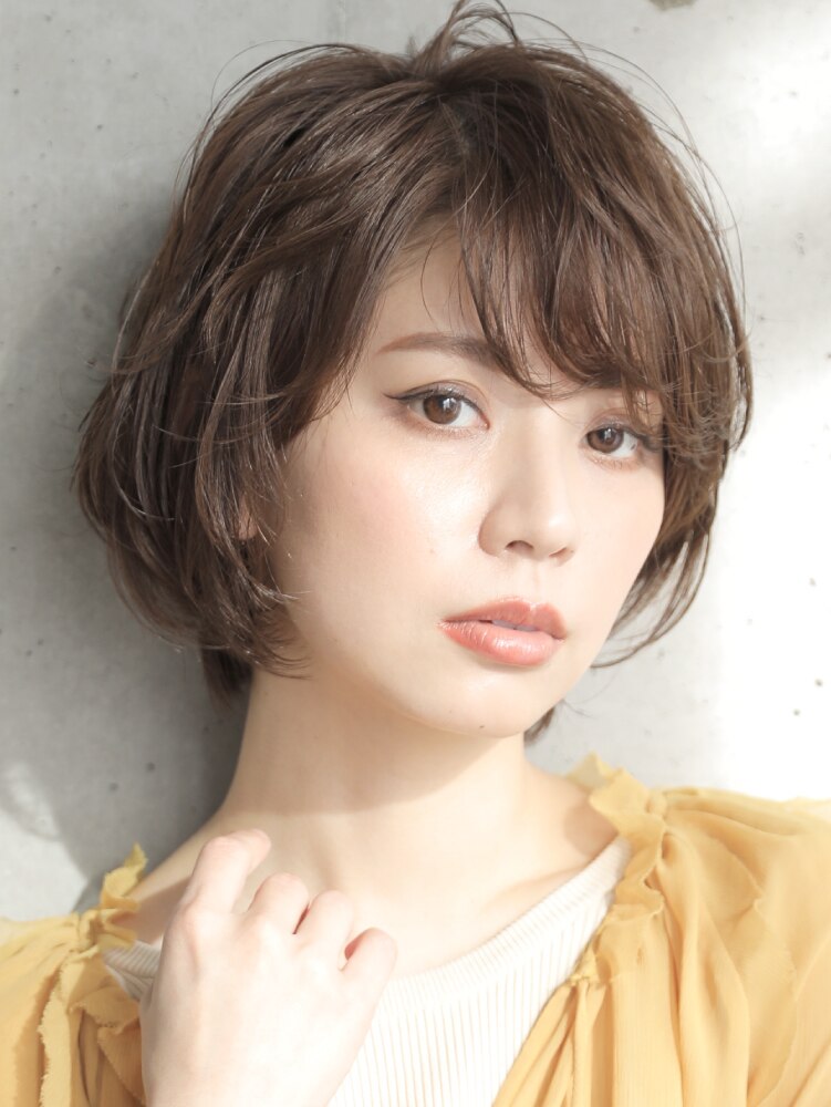 奈良/生駒nao*c】レイヤーショートヘア：L063755648｜ナオシ 田原台店