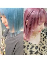 ロア 福岡天神本店(LORE)&nbsp;インナーカラー/ケアブリーチ/ハイトーン/ブリーチ /