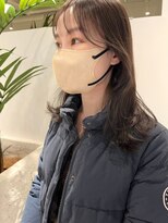 ジーナ 札幌(Zina)&nbsp;髪質改善＊フェミニンくすみブラウン＊美髪【Zina 札幌】