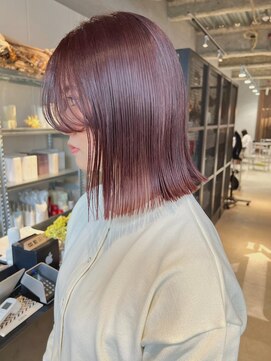 クリアオブヘアー リット(CLEAR of hair LiT) ピンクボブ