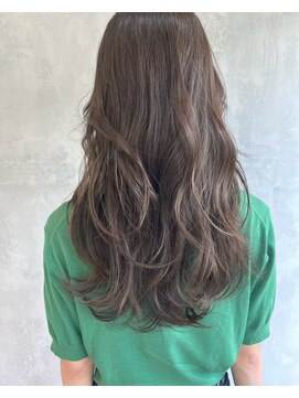 キチ(kichi.) [kichi.] セミロング×ミントベージュ