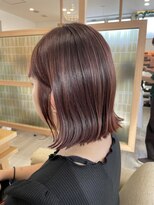 アドラーブル 長岡リップス旭岡店(adorable) 20代30代大人小顔外ハネボブピンクブラウン