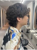 【LICCA NOE】マッシュウルフ+波巻きスパイラルパーマ