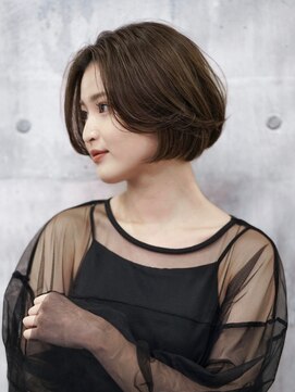 ビュートリアム ギンザ(BEAUTRIUM) 大人ショート◇ひし形ボブ/コンパクトボブ/センター分け/銀座