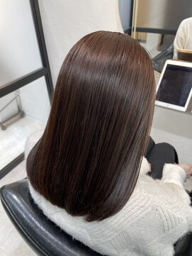 ケー 北千住(K.) 髪質改善高級ケラチントリートメント×艶髪チョコレートブラウン