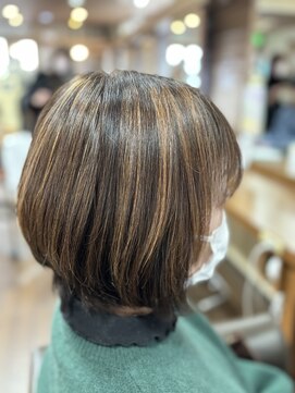 プレッソヘアー Presso hair ハイライトカラー