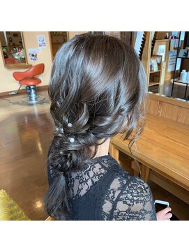 シェロヘア(cielo HAIR) 編みおろし