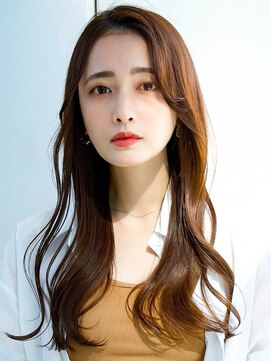 レノラ 本町(LENORA) レイヤーカットレイヤーロングヌーディベージュアースカラー