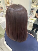 エクリフルール(equri fleur)&nbsp;【目黒】最新秋色ピンクブラウン#イルミナカラー#ブリーチなし