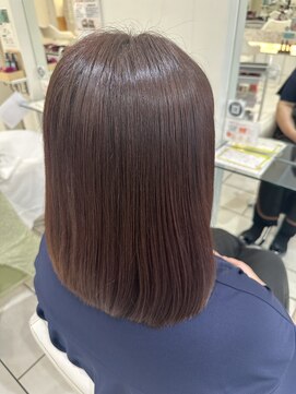 エクリフルール(equri fleur) 【目黒】最新秋色ピンクブラウン#イルミナカラー#ブリーチなし