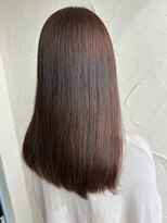 スカイ(SKY)&nbsp;髪質改善縮毛矯正韓国風レイヤーカットダブルカラーベージュ