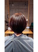 スッキリショートボブ