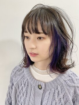 フラム(fulam) イヤリングカラーラベンダー