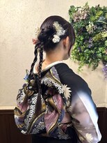 ヘアーズ ラブリージョブリー(hair's Lovely Jubbly) 【玉木】カチモリ風 韓国編み下ろしヘア