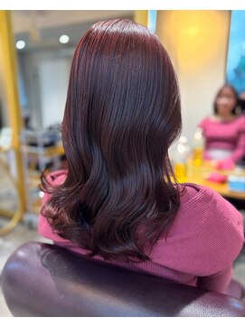 オルト(Ort) 艶髪カラー【ピンクブラウン】