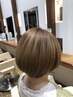 カット＋白髪ぼかし＋プチトリートメント￥15,000